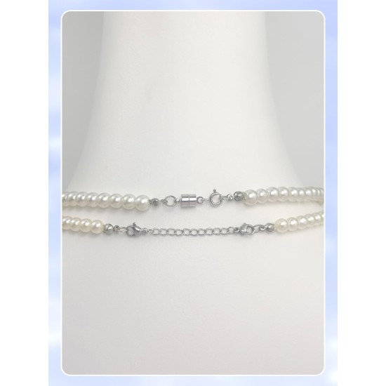 Rallonge de collier et fermoir de collier magnétique, rallonges de chaîne en or et en argent pour colliers, bracelets, bijoux