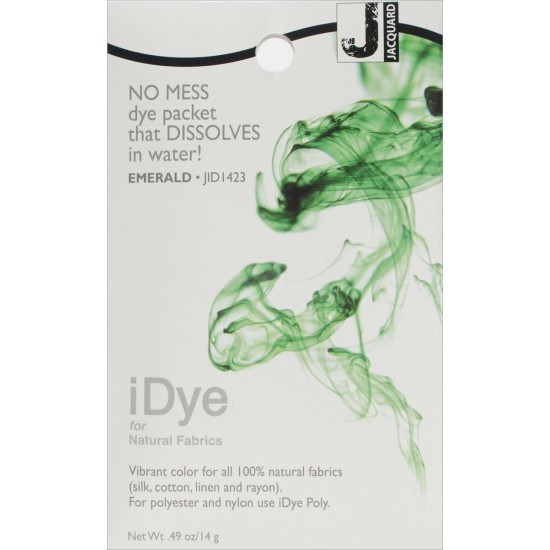 Jacquard iDye pour tissus naturels 0,49 oz - Émeraude