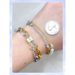 Rallonge de collier et fermoir de collier magnétique, rallonges de chaîne en or et en argent pour colliers, bracelets, bijoux