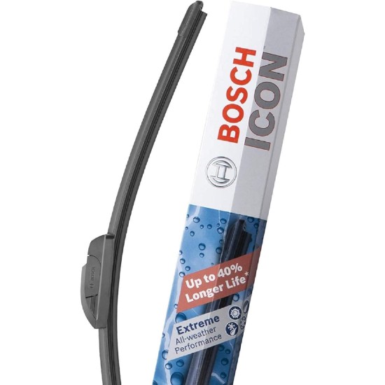 BOSCH 22A22B Balais d'essuie-glace ICON Beam - Côté conducteur et passager - Jeu de 2 balais (22A et 22B)