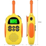 Lot de 2 talkies-walkies rechargeables pour enfants, longue portée, 22 canaux, radio bidirectionnelle, jouet d'anniversaire pour enfants, cadeau pour garçons et filles de 3 à 12 ans, aventures en plein air, camping, randonnée Lot de 2 talkies-walkies rechargeables pour enfants, longue portée, 22 canaux, radio bidirectionnelle, jouet d'anniversaire pour enfants, cadeau pour garçons et filles de 3 à 12 ans, aventures en plein air, camping, randonnée