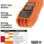 Klein Tools ET310KIT Kit de recherche de disjoncteur AC, testeur électrique, testeur GFCI, câbles, adaptateurs et étui
