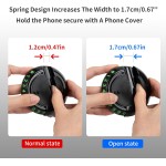 Tapis de tableau de bord de voiture antidérapant universel avec support de téléphone rotatif à 360° – Organisateur multifonction pour téléphones, lunettes de soleil, clés et essentiels du quotidien (gris noir)