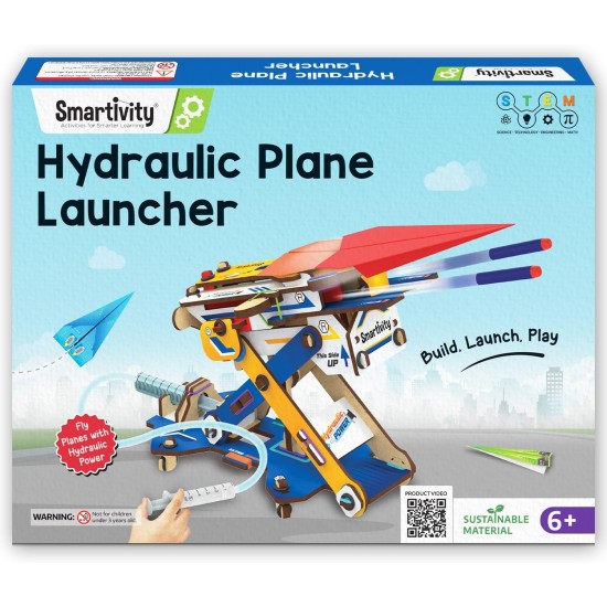 Smartivity DIY 2 en 1 Avions en Papier Hydrauliques et Lanceur de Fléchettes Jouet STEM pour Enfants Âgés de 6 à 14 Ans I Cadeaux d'Anniversaire pour Enfants Intelligents | Smartivity DIY 2 en 1 Avions en Papier Hydrauliques et Lanceur de Fléchettes Jouet STEM pour Enfants Âgés de 6 à 14 Ans I Cadeaux d'Anniversaire pour Enfants Intelligents |