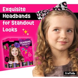 Kit de fabrication de bandeaux pour filles – Créez vos propres bandeaux tendance pour enfants – Accessoires pour cheveux DIY pour filles de 4 à 6 ans – Arts et travaux manuels, meilleures idées de cadeaux d'anniversaire – Cadeau artistique pour fille de 4 Kit de fabrication de bandeaux pour filles – Créez vos propres bandeaux tendance pour enfants – Accessoires pour cheveux DIY pour filles de 4 à 6 ans – Arts et travaux manuels, meilleures idées de cadeaux d'anniversaire – Cadeau artistique pour fille de 4