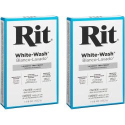 Colorant liquide blanchissant et éclaircissant Rit, lavage blanc, 53,2 g (paquet de deux)
