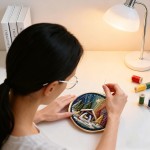 Berthg Kit de broderie de Noël - Ensemble de broderie de la Nativité DIY pour débutants, Stitch The Holy Story, Kit de broderie chrétienne