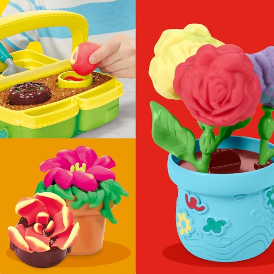 Play-Doh Blooming Flower Garden Ensemble de jouets pour enfants à partir de 3 ans Play-Doh Blooming Flower Garden Ensemble de jouets pour enfants à partir de 3 ans