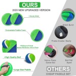 Jalunth Ball Catch Set Jeux Lancer Paddle - Jouets de plage Jardin Pelouse Piscine extérieure Jardin Camping Jeté Âge 3 4 5 6 7 8 9 10 11 12 ans Garçons Filles Enfants Adultes Famille Extérieur Cadeaux de Pâques Vert Jalunth Ball Catch Set Jeux Lancer Paddle - Jouets de plage Jardin Pelouse Piscine extérieure Jardin Camping Jeté Âge 3 4 5 6 7 8 9 10 11 12 ans Garçons Filles Enfants Adultes Famille Extérieur Cadeaux de Pâques Vert