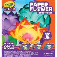 Crayola Kit scientifique de fleurs en papier, fleurs aux couleurs changeantes, cadeau pour les enfants de 7, 8, 9, 10 ans