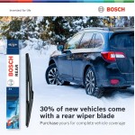 BOSCH 22A22B Balais d'essuie-glace ICON Beam - Côté conducteur et passager - Jeu de 2 balais (22A et 22B)