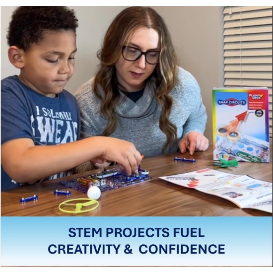 Snap Circuits Flight Deck Science/STEM Kit de jouets | Snap Circuits Flight Deck Science/STEM Kit de jouets |