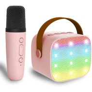 Darkant Mini machine de karaoké pour enfants et adultes, filles de 4 à 12 ans, cadeau d'anniversaire de Noël pour filles et garçons, jouets de karaoké, cadeaux pour filles de 4, 5, 6, 7, 8, 9, 10, 12 ans et plus, fête d'anniversaire