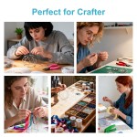 Fil artisanal galvanisé de calibre 20 – 164 pi (0,032 po), fil métallique professionnel pour accrocher des photos (15 lb), formation de bonsaï, artisanat et projet de bricolage léger