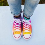 Tulip Kit de teinture en une étape 3 couleurs, techniques faciles, motifs de tissus vibrants et permanents, couleurs classiques : fuchsia, jaune turquoise