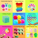 Lot de 160 jouets Fidget, cadeaux de fête pour enfants de 8 à 12 ans, mini jouet sensoriel pour autisme, sac à cadeaux, boîte à trésors, prix scolaires, fournitures de fête d'anniversaire, friandises d'Halloween, cadeaux de Noël pour garçons et filles de Lot de 160 jouets Fidget, cadeaux de fête pour enfants de 8 à 12 ans, mini jouet sensoriel pour autisme, sac à cadeaux, boîte à trésors, prix scolaires, fournitures de fête d'anniversaire, friandises d'Halloween, cadeaux de Noël pour garçons et filles de