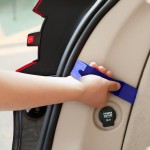 Kit d'outils de dépose de garniture automatique, 13 pièces, Kit d'outils de fenêtre de porte de panneau de voiture, ensemble d'outils de démontage de fixation à Clip automatique, bleu