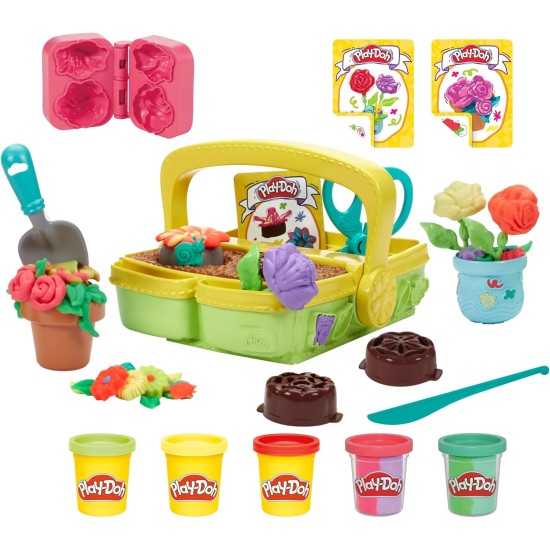 Play-Doh Blooming Flower Garden Ensemble de jouets pour enfants à partir de 3 ans Play-Doh Blooming Flower Garden Ensemble de jouets pour enfants à partir de 3 ans