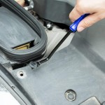 Kit d'outils de dépose de garniture automatique, 13 pièces, Kit d'outils de fenêtre de porte de panneau de voiture, ensemble d'outils de démontage de fixation à Clip automatique, bleu