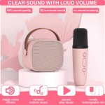 Darkant Mini machine de karaoké pour enfants et adultes, filles de 4 à 12 ans, cadeau d'anniversaire de Noël pour filles et garçons, jouets de karaoké, cadeaux pour filles de 4, 5, 6, 7, 8, 9, 10, 12 ans et plus, fête d'anniversaire