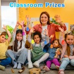 Sticky Hands Bulk 48 PCS Remplisseurs d'œufs pour panier de Pâques Cadeaux de fête pour enfants de 4 à 8 ans 8 à 12 ans Jouet à main collant extensible pour enfants Sac de cadeaux pour petits prix de classe Cadeaux pour étudiants Fournitures de fête d'ann