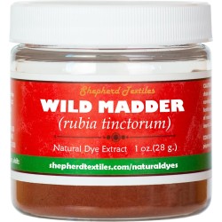 Colorant naturel à l'extrait de garance sauvage, 1 oz.