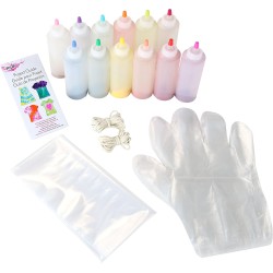 Kit de teinture tie-dye 12 couleurs Tulip - Kaléidoscope