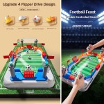 Mini jeu de société de football pour enfants : jouets de table de baby-foot pour enfants de 3, 4, 5, 6, 7, 8 à 12 ans – jeu de sport interactif de flipper à partir de 3 ans, fête à la maison – cadeau pour garçons, filles, anniversaire, Noël, petits-enfant