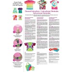 Tulip Kit de teinture en une étape 3 couleurs, techniques faciles, motifs de tissus vibrants et permanents, couleurs classiques : fuchsia, jaune turquoise