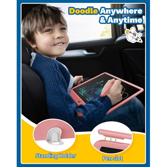 TEKFUN Idées cadeaux pour adolescentes, tablette d'écriture LCD 15 pouces pour enfants âgés de 8 à 10 ans et plus, tableau de gribouillage pour filles de 4, 5, 6, 7 ans, cadeaux de fête des mères, fournitures scolaires à domicile, cadeaux de Pâques pour a TEKFUN Idées cadeaux pour adolescentes, tablette d'écriture LCD 15 pouces pour enfants âgés de 8 à 10 ans et plus, tableau de gribouillage pour filles de 4, 5, 6, 7 ans, cadeaux de fête des mères, fournitures scolaires à domicile, cadeaux de Pâques pour a