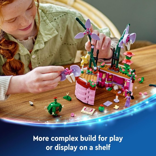 LEGO Disney Encanto Le pot de fleurs d'Isabela, jouet de fleur d'orchidée à construire pour enfants avec mini-poupée Disney Encanto, jouet pour jouer et exposer, cadeau amusant pour filles et garçons de 9 ans, 43237 LEGO Disney Encanto Le pot de fleurs d'Isabela, jouet de fleur d'orchidée à construire pour enfants avec mini-poupée Disney Encanto, jouet pour jouer et exposer, cadeau amusant pour filles et garçons de 9 ans, 43237