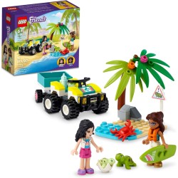 LEGO Friends 41697 Véhicule de protection des tortues, ensemble de jouets de construction pour enfants, filles et garçons à partir de 6 ans (90 pièces)