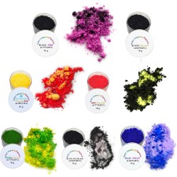 Pigment thermochromique à changement de couleur activé par la température, parfait pour le slime à changement de couleur (jaune-rouge 59F/15C)