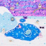 Lot de 6 slimes, slime pour enfants au pays des merveilles des animaux, kit de slime nuage de beurre pour filles âgées de 8 à 12 ans, jouets pour filles et garçons, cadeaux d'anniversaire, d'Halloween, de Noël pour enfants, sacs de cadeaux