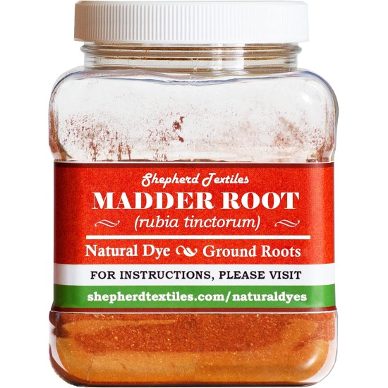 Colorant naturel de racine de garance, 4 oz.