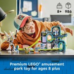 LEGO City Robot World Roller Coaster - Ensemble de construction pour enfants - Jouet d'ingénierie avec costume mécanique mobile pour garçons et filles, à partir de 8 ans - Idées cadeaux pour Noël - 60421