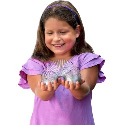 Le jouet à ressort de marche Slinky original, Slinky en métal de 2,75 pouces de diamètre, jouets Fidget Le jouet à ressort de marche Slinky original, Slinky en métal de 2,75 pouces de diamètre, jouets Fidget