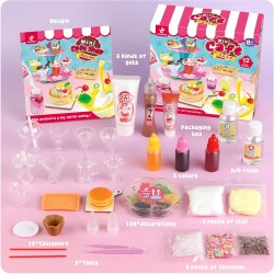 Ensemble de 12 jouets alimentaires miniatures à fabriquer soi-même, jeu en résine, non comestible, mini jeu de cuisine pour enfants de 8 à 13 ans, anniversaire pour filles de 8, 9, 10 ans, préparez votre nourriture Ensemble de 12 jouets alimentaires miniatures à fabriquer soi-même, jeu en résine, non comestible, mini jeu de cuisine pour enfants de 8 à 13 ans, anniversaire pour filles de 8, 9, 10 ans, préparez votre nourriture