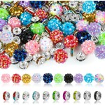 250 pièces de perles pour stylos, perles focales pour stylos à perles, perles en strass, perles d'espacement pour bracelets 250 pièces de perles pour stylos, perles focales pour stylos à perles, perles en strass, perles d'espacement pour bracelets