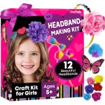 Kit de fabrication de bandeaux pour filles – Créez vos propres bandeaux tendance pour enfants – Accessoires pour cheveux DIY pour filles de 4 à 6 ans – Arts et travaux manuels, meilleures idées de cadeaux d'anniversaire – Cadeau artistique pour fille de 4 Kit de fabrication de bandeaux pour filles – Créez vos propres bandeaux tendance pour enfants – Accessoires pour cheveux DIY pour filles de 4 à 6 ans – Arts et travaux manuels, meilleures idées de cadeaux d'anniversaire – Cadeau artistique pour fille de 4