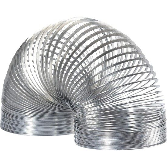 Le jouet à ressort de marche Slinky original, Slinky en métal de 2,75 pouces de diamètre, jouets Fidget Le jouet à ressort de marche Slinky original, Slinky en métal de 2,75 pouces de diamètre, jouets Fidget