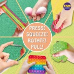 FunKidz Fidget Box pour filles et garçons, pack de jouets sensoriels mystère pour soulager le stress, cadeaux de fête pour enfants, prix de classe, voyage, camping avec étui portable FunKidz Fidget Box pour filles et garçons, pack de jouets sensoriels mystère pour soulager le stress, cadeaux de fête pour enfants, prix de classe, voyage, camping avec étui portable